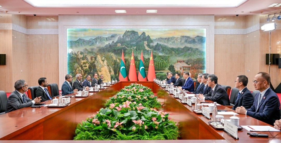 President Muizzu meets President of the People's Republic of China